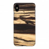 iphone xs max deklas - Man&Wood White Ebony Back Case For Apple iPhone XS Max Black - 1 nuotrauka