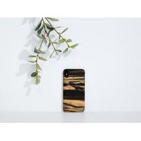 iphone xs max deklas - Man&Wood White Ebony Back Case For Apple iPhone XS Max Black - 2 nuotrauka