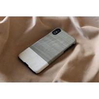 iphone xs deklas - Man&Wood Einstein Back Case For Apple iPhone X/XS Grey - 1 nuotrauka