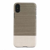 iphone xs deklas - Man&Wood Einstein Back Case For Apple iPhone X/XS Grey - 2 nuotrauka