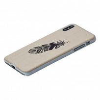 iphone xs max deklas - Man&Wood Indian Back Case For Apple iPhone XS Max White - 2 nuotrauka
