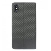 iphone xs deklas - Tellur Book Case Carbon for iPhone XS MAX black - 3 nuotrauka