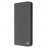 iphone xs deklas - Tellur Book Case Carbon for iPhone XS black - 3 nuotrauka