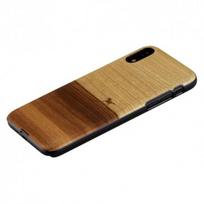Man&Wood "SmartPhone Back Case iPhone XR" Mustang Black