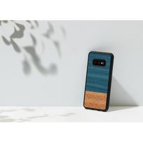 back lit - Man&Wood "SmartPhone Back Case Galaxy S10 Lite" Denim Black - 3 nuotrauka