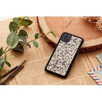 iphone 11 case - Man&Wood "SmartPhone Back Case iPhone 11 Pro" Mono Triangle Black - 4 nuotrauka