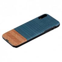 iphone xr deklas - Man&Wood "SmartPhone Back Case iPhone XR" Denim Black - 1 nuotrauka