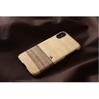 x terra - Man&Wood "SmartPhone Back Case iPhone X/ XS" Terra Black - 4 nuotrauka