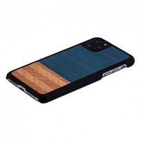 iphone 11 pro max deklas - Man&Wood "SmartPhone Back Case iPhone 11 Pro Max" Denim Black - 2 nuotrauka
