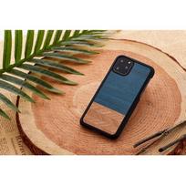 iphone 11 pro max deklas - Man&Wood "SmartPhone Back Case iPhone 11 Pro Max" Denim Black - 3 nuotrauka