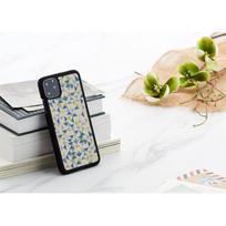 iphone 11 deklas - Man&Wood "SmartPhone Back Case iPhone 11 Pro Max" Blue Triangle Black - 4 nuotrauka