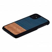 iphone 11 juodi - Man&Wood "SmartPhone Back Case iPhone 11" Denim Black - 1 nuotrauka