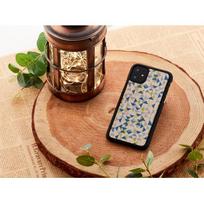 senukai iphone - Man&Wood "SmartPhone Back Case iPhone 11" Blue Triangle Black - 4 nuotrauka