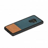 samsung galaxy s9 deklas - Man&Wood "SmartPhone Back Case Galaxy S9" Denim Black - 2 nuotrauka