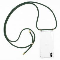deklas iphone x - Lookabe Necklace, skirtas iPhone X/Xs, gold green (loo013) - 1 nuotrauka