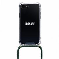 iphone 7 deklas - Lookabe Necklace, skirtas iPhone 7/8, gold green (loo011) - 1 nuotrauka