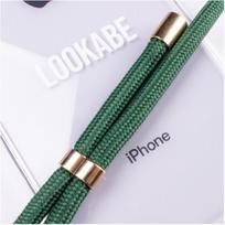 iphone 8 plus - Lookabe Necklace, skirtas iPhone 7/8+, gold green (loo012) - 3 nuotrauka