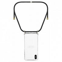 iphone xs max deklas - Lookabe Necklace, skirtas iPhone Xs Max, gold black (loo005) - 2 nuotrauka