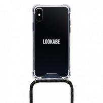 iphone xs max deklas - Lookabe Necklace, skirtas iPhone Xs Max, gold black (loo005) - 4 nuotrauka
