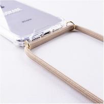 iphone 7 deklas - Lookabe Necklace, skirtas iPhone 7/8+, gold nude (loo007) - 2 nuotrauka