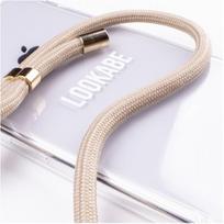 iphone 7 deklas - Lookabe Necklace, skirtas iPhone 7/8+, gold nude (loo007) - 5 nuotrauka