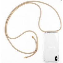 iphone xs max deklas - Lookabe Necklace, skirtas iPhone Xs Max, gold nude (loo010) - 2 nuotrauka