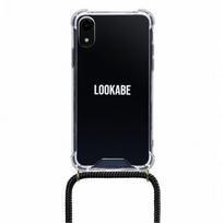 iphone xr deklas - Lookabe Necklace, skirtas iPhone Xr, gold black (loo004) - 1 nuotrauka