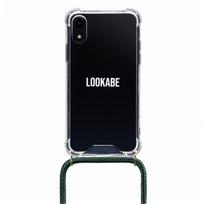 iphone xr deklas - Lookabe Necklace, skirtas iPhone Xr, gold green (loo014) - 1 nuotrauka