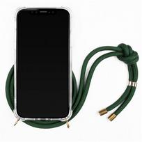 iphone xr deklas - Lookabe Necklace, skirtas iPhone Xr, gold green (loo014) - 3 nuotrauka