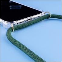 iphone xr deklas - Lookabe Necklace, skirtas iPhone Xr, gold green (loo014) - 5 nuotrauka