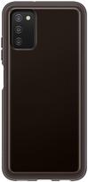 samsung a03 deklai - Dėklas QA038TBE Soft Clear Cover (JDM) case for Samsung Galaxy A03, Black (Naujas) - 1 nuotrauka