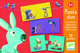 Djeco Duo Puzzle Opposites DJ08162