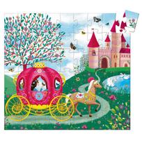 karietome - Djeco Puzzle Elise's Carriage DJ07254 - 4 nuotrauka