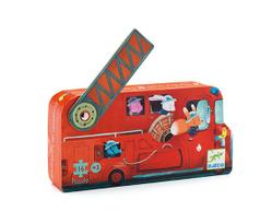 Djeco Silhouette Puzzle The Fire Truck DJ07269