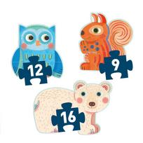 miskui lt - Djeco Primo Puzzle In the Forest DJ07143 - 2 nuotrauka
