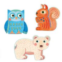 miskui lt - Djeco Primo Puzzle In the Forest DJ07143 - 4 nuotrauka