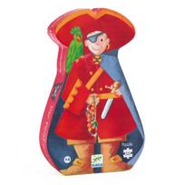 Djeco Silhouette Puzzle The Pirate And His Treasure DJ07220