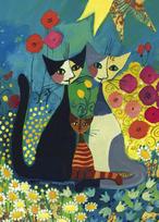 puzzle deliones 1000 - Heye Puzzle Flowerbed 1000pcs - 2 nuotrauka