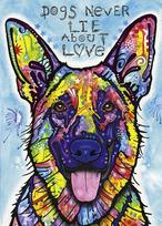 puzzle deliones 1000 - Heye Puzzle Jolly Pets Dogs Never Lie 1000pcs - 2 nuotrauka