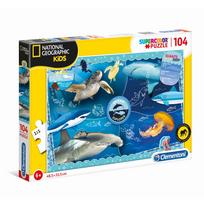 Clementoni SuperColor Puzzle National Geographic Kids Ocean Explorer 104pcs 726114