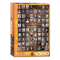 Dėlionė EUROGRAPHICS Garsūs rašytojai 1000d.