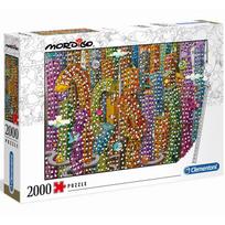 puzzle 2000 - Clementoni Puzzle Mordillo The Jungle 2000pcs 32565 - 1 nuotrauka