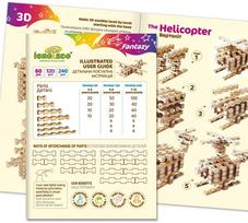 3d mediniai konstruktoriai - Konstruktorius, Fantazija, 120 - 4 nuotrauka