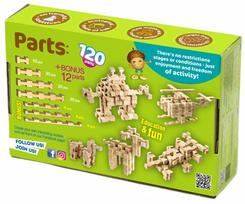 3d mediniai konstruktoriai - Konstruktorius, Fantazija, 120 - 5 nuotrauka