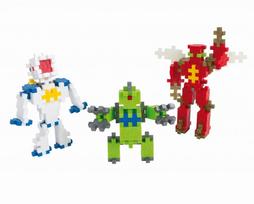 plus konstruktorius - Plus Plus konstruktorius, Robotai, Mini neoninės 170 - 2 nuotrauka