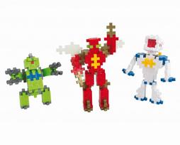 plus konstruktorius - Plus Plus konstruktorius, Robotai, Mini neoninės 170 - 3 nuotrauka