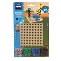 plus konstruktorius - Plus Plus konstruktorius SAVANA + pagrindas - 3 nuotrauka