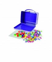 konstruktorius plus plus 600 - Plus Plus konstruktoriaus LAGAMINAS, pastelinis, metalinis - 5 nuotrauka
