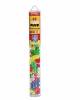 plus konstruktorius - Plus Plus konstruktorius, Mini neoninių spalvų, 100 vnt - 1 nuotrauka