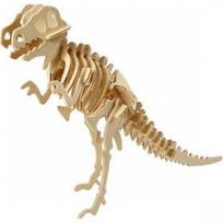 3d mediniai konstruktoriai - 3D medinis konstruktorius "Dinozauras" - 2 nuotrauka